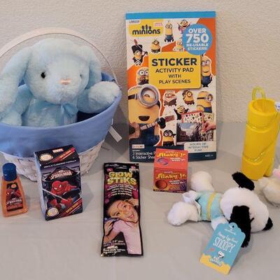 Lot 389: New Easter Basket filled with Goodies 