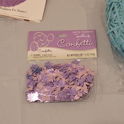 Lot 394: New Easter Egg Supplies and Basket Decorations 