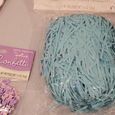 Lot 394: New Easter Egg Supplies and Basket Decorations 
