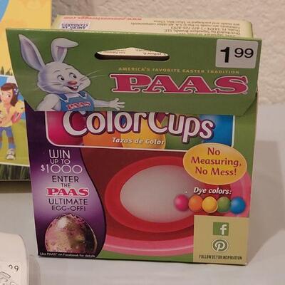 Lot 394: New Easter Egg Supplies and Basket Decorations 