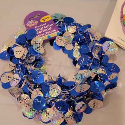 Lot 394: New Easter Egg Supplies and Basket Decorations 