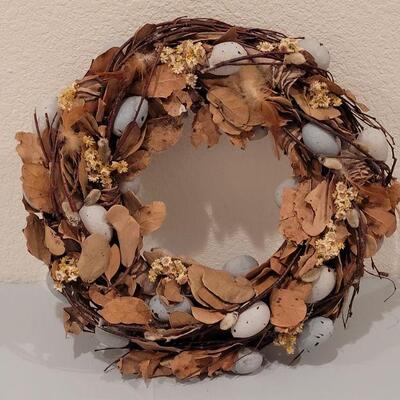 Lot 398: Spring Egg Wreath 