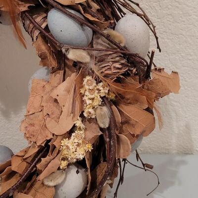 Lot 398: Spring Egg Wreath 
