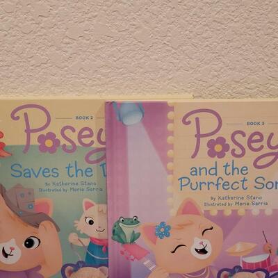 Lot 401: New Posey Interactive Kitty with Books 1, 2 & 3 and Puzzle