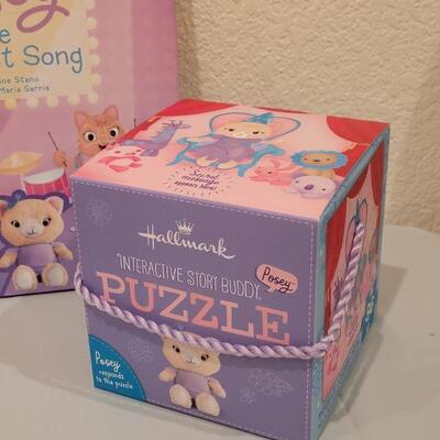 Lot 401: New Posey Interactive Kitty with Books 1, 2 & 3 and Puzzle