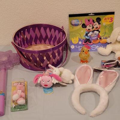 Lot 402: New Easter Basket filled with Goodies 