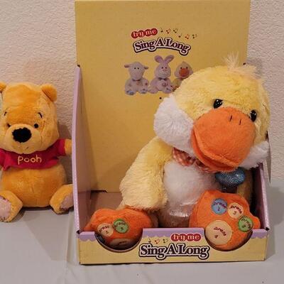 Lot 407: New Sing a Long Duck and Easter Pooh