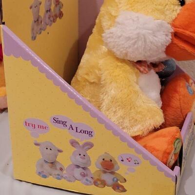 Lot 407: New Sing a Long Duck and Easter Pooh