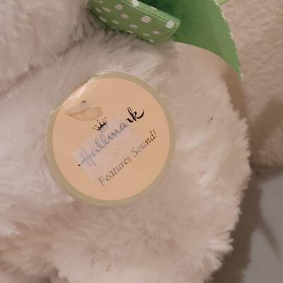 Lot 408: New Animated Hallmark Bunny and Hallmark Hen Basket 