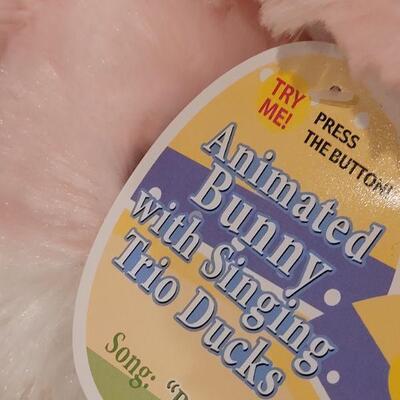 Lot 412: New (2) Animated Bunnies 