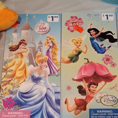 Lot 420: New Easter Metal Buckets, Stickers Pads and Animated Ducks & Bunnies
