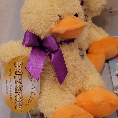 Lot 420: New Easter Metal Buckets, Stickers Pads and Animated Ducks & Bunnies