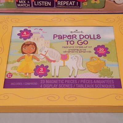 Lot 418: New Hallmark Paper Dolls, Play and Say and Animated Bunny
