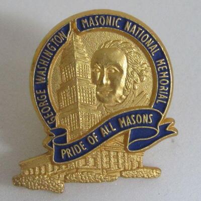 Masonic National Memorial Pin