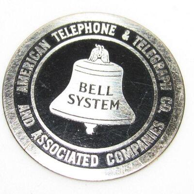 Small Bell Telephone Medallion 