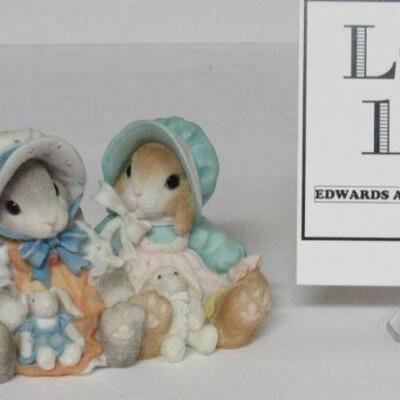 Blushing Bunnies Figurine