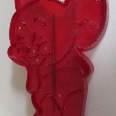 Lot of Aluminum and Plastic Cookie Cutters, Jerry the Mouse!