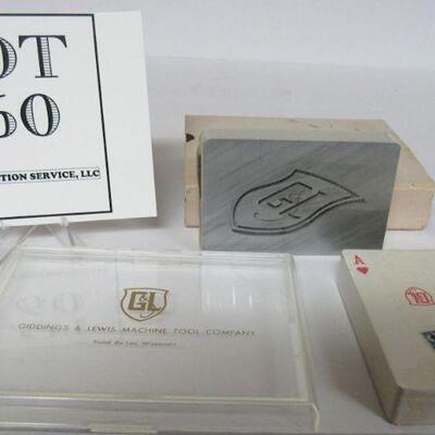 Vintage Giddings & Lewis Fond du Lac Advertising Playing Cards