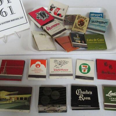 Lot of Vintage Matchbook Covers