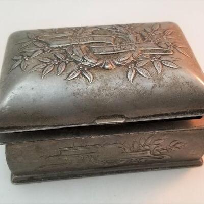 Lot #39  Vintage K of M (Momus) Cigarette Box - Krewe Favor - dated 1926
