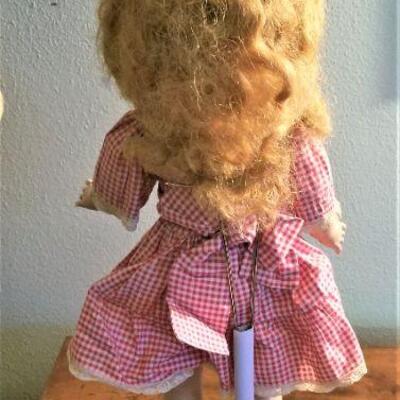 Lot #46  Vintage Composition Doll in original clothing