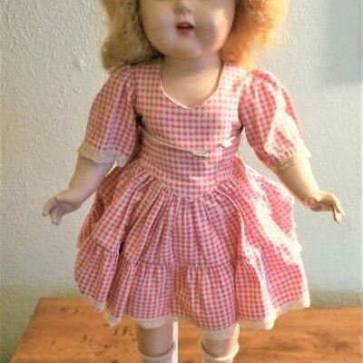Lot #46  Vintage Composition Doll in original clothing