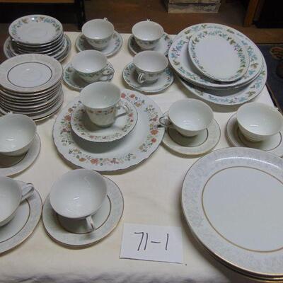 Box 71 Crestwood, Sheffield, Brentwood and others china