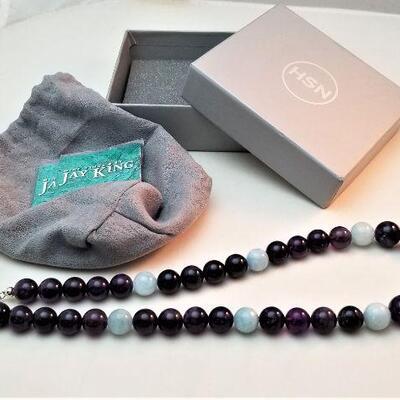 Lot #55  Mine Finds by Jay King - Natural Amethyst Necklace