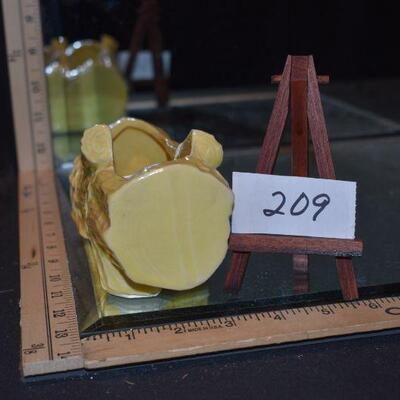 McCoy 1950 Yellow Log Planter 
