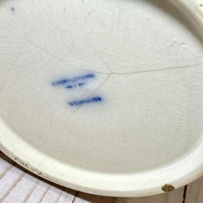 Lot 43 Antique Wedgewood Flow Blue Pitcher