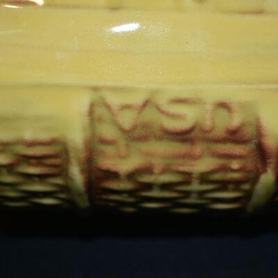 McCoy Yellow Basket Weave Planter Market