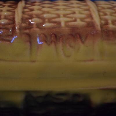 McCoy Yellow Basket Weave Planter Market