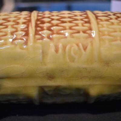 McCoy Yellow Basket Weave Planter Market 