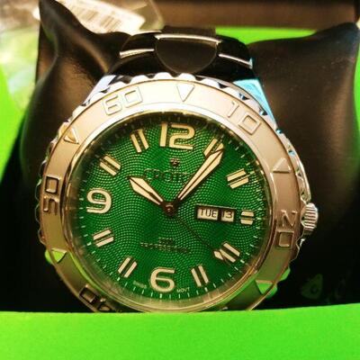 Men's Croton Stainless Steel watch (retail $1250)