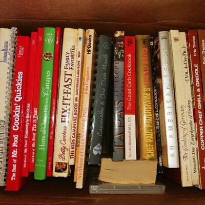 Cookbooks - 4 boxes