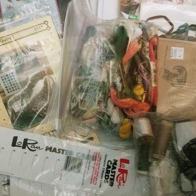 Cross Stitch Embroidery Basket, Booklets, Kits