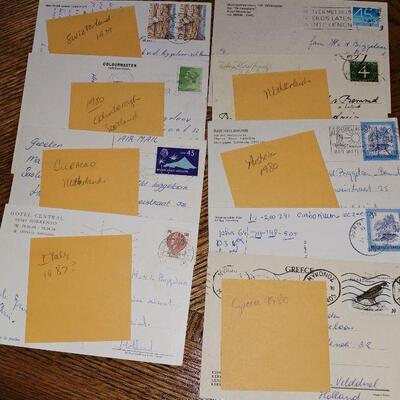 1800s Stamps collection plus postcards