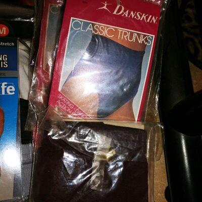 Lot of new silk men's bikinis & Dancer's trunks 