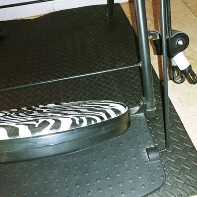 Chair Gym with rotating Seat & instruction DVD