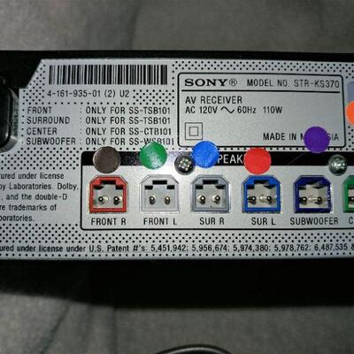 Sony STK-KS370 Receiver