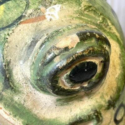 Lot 67 Vintage Ceramic Frog Cookie Jar 