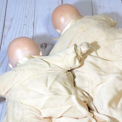 Lot 68 Antique Grace Putnam Bye Lo 2 Doll Babies 