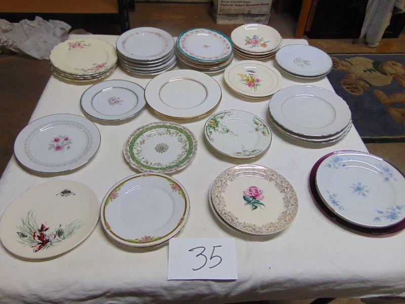Box 35 Dessert plates