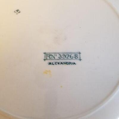 Lot #62  Nice lot of Victorian Aesthetic Transferware - 8 pieces