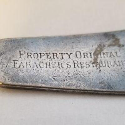 Lot #63  Lot of Vintage New Orleans Hotel/Restaurant Silver
