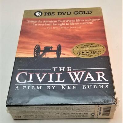 Lot #65  PBS Ken Burns The Civil War - New and Unopened