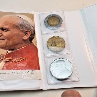 Lot #66  1983 Set of Vatican City Coins, featuring John Paul II