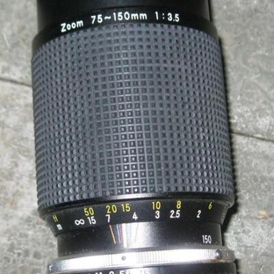 Lot 77 Nikon 35mm Lens Series E Zoom 75 - 150mm 1:35