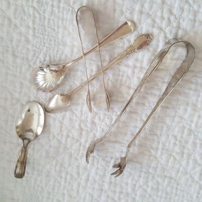 Collection of Silverplated Serving Items