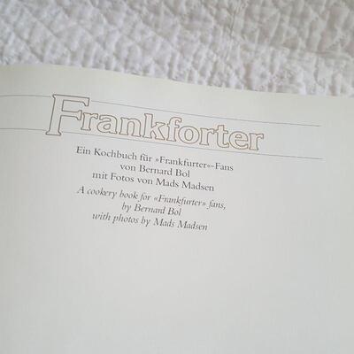 Frankforter Book - History & Recipes